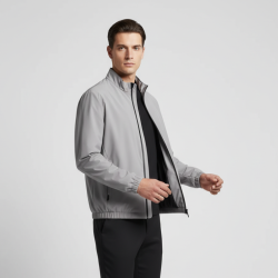 Cazadora Reversible Pizarra Gris