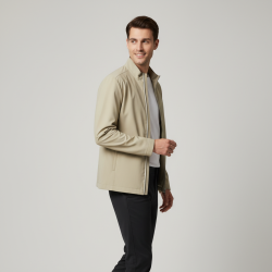 Cazadora Reversible Pizarra Arena