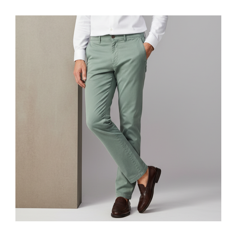 Pantalón Nápoles Verde Medio