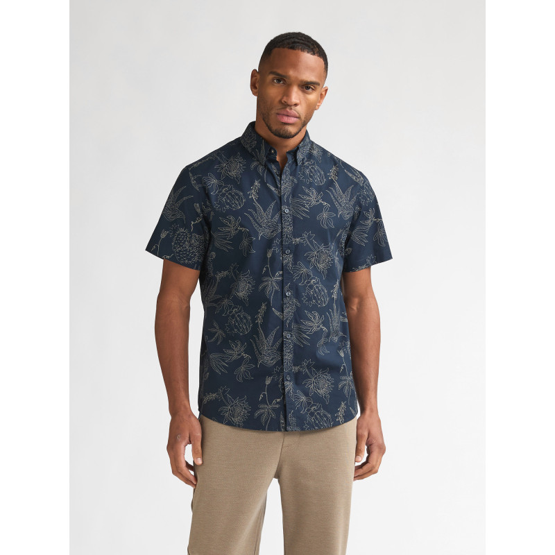 Camisa Berja Azul