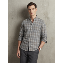 Camisa Olivo Azul